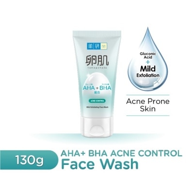 HADA LABO AHA+BHA Acne Control Face Wash 130G