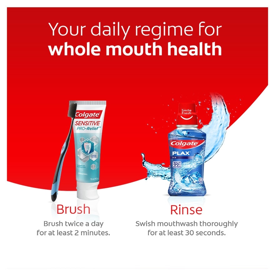 Colgate SlimSoft Flex Clean Charcoal Toothbrush Valuepack (2s)