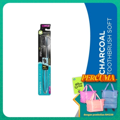 WATSONS Charcoal Toothbrush Soft 1's