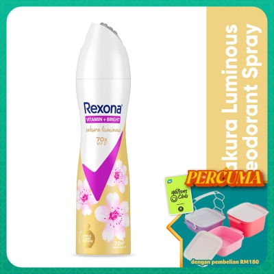 REXONA - Sakura Radiance Spray  135ml