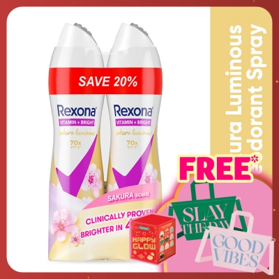 REXONA Sakura Spray Deodorant 2x135ml