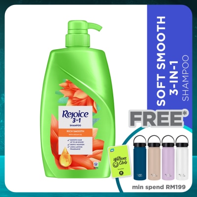 REJOICE Rich Soft Smooth Shampoo 600ml