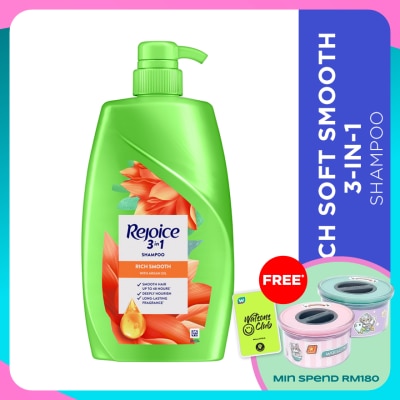 REJOICE Rich Soft Smooth Shampoo 600ml