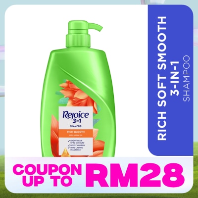 REJOICE Rich Soft Smooth Shampoo 600ml