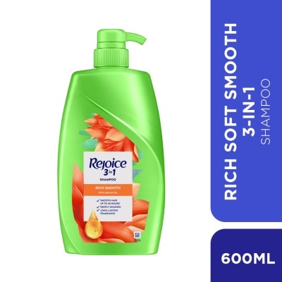 REJOICE Rich Soft Smooth Shampoo 600ml