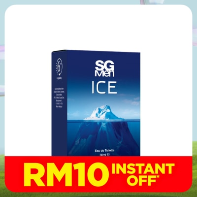SG MEN Ice EDT 30ml -fresh citrusy scent