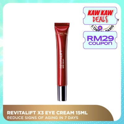 L'OREAL PARIS SKIN CARE L'Oreal Revitalift Laser X3 Anti-Aging Transforming Eye Cream
