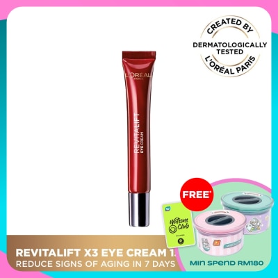 L'OREAL PARIS SKIN CARE L'Oreal Revitalift Laser X3 Anti-Aging Transforming Eye Cream