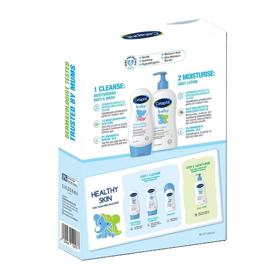 Baby Ultra Moisturizing Bath & Wash + Daily Lotion