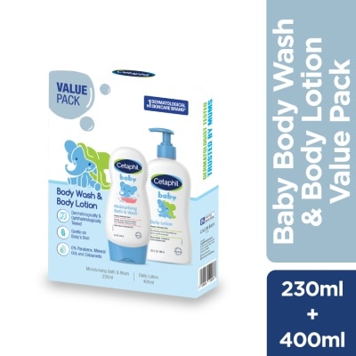 CETAPHIL - Baby Ultra Moisturizing Bath & Wash + Daily Lotion
