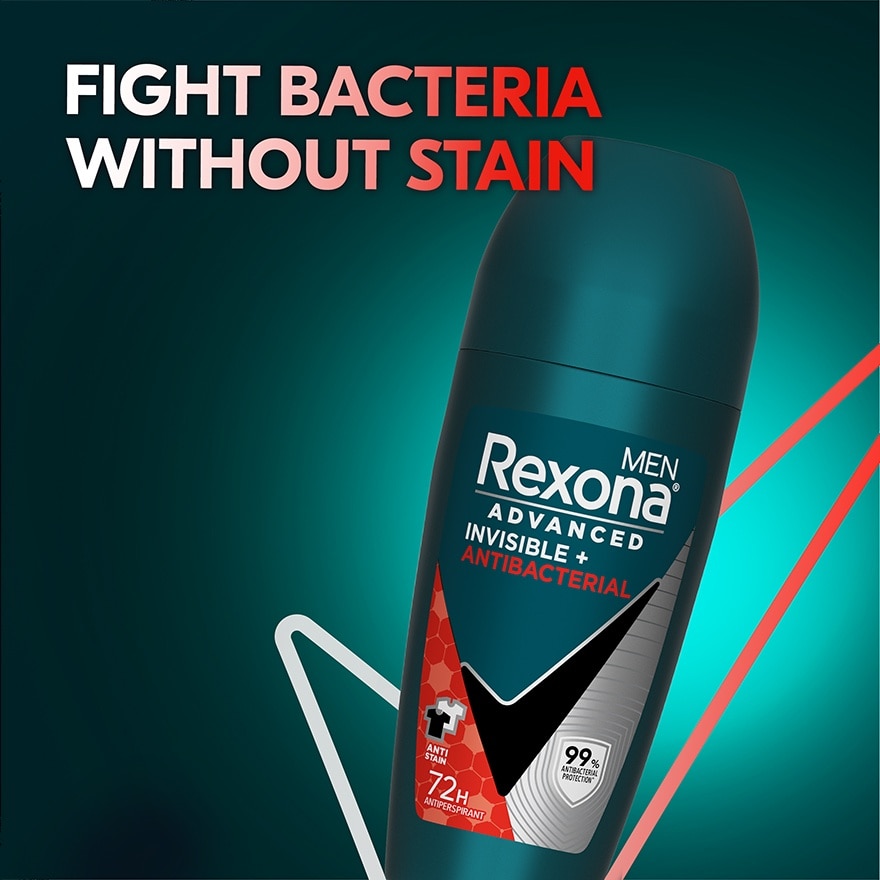 Invisible Antibacteria Roll On 45ml