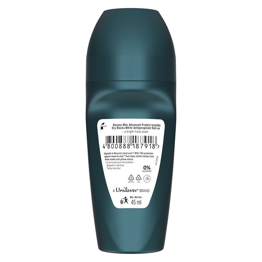 Invisible Antibacteria Roll On 45ml