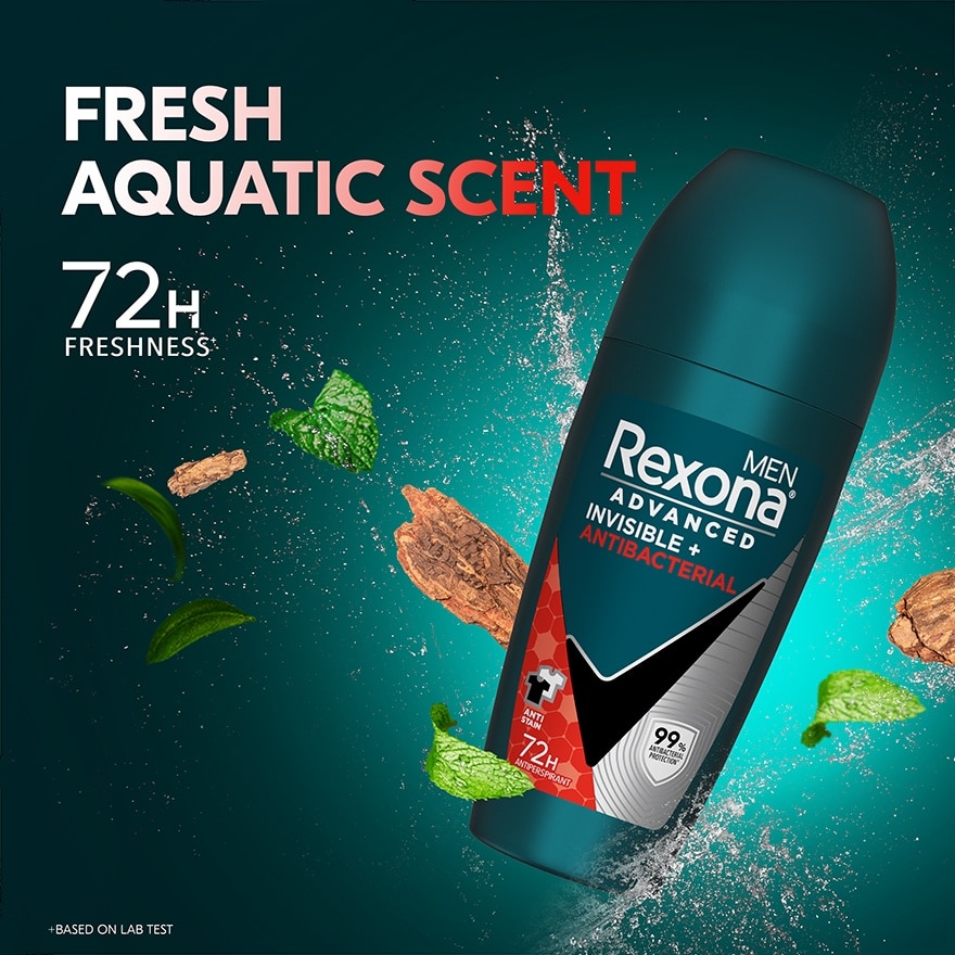 Invisible Antibacteria Roll On 45ml