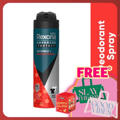 REXONA Men Invisible Antibacteria Spray Deo 135ml
