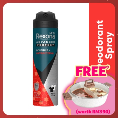 REXONA Men Invisible Antibacteria Spray Deo 135ml