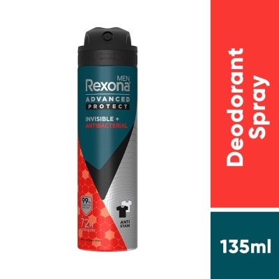 REXONA Men Invisible Antibacteria Spray Deo 135ml