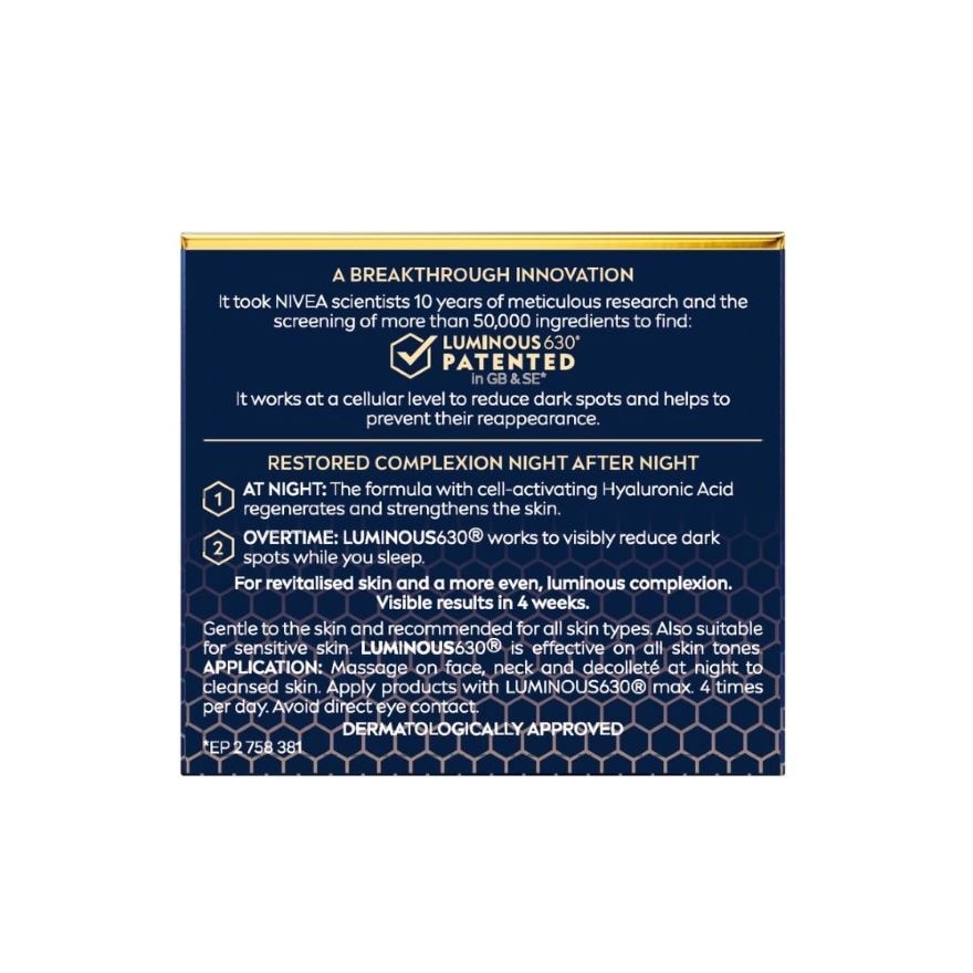 Luminous 630 Night Cream 50ML