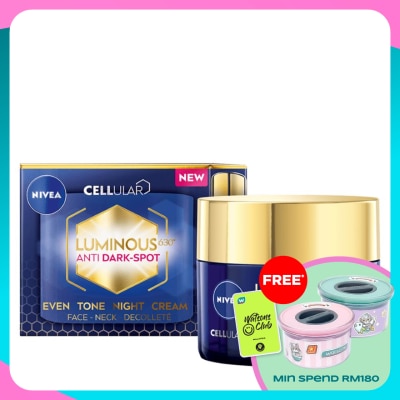 NIVEA LUMINOUS 630 Luminous 630 Night Cream 50ML