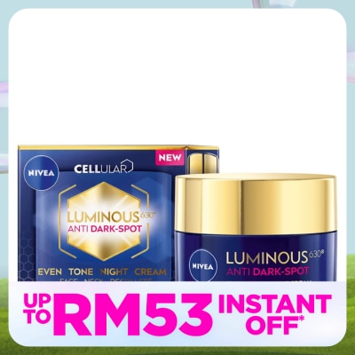 NIVEA LUMINOUS 630 Luminous 630 Night Cream 50ML