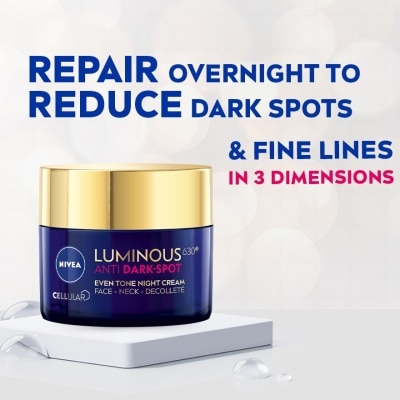 NIVEA LUMINOUS 630 Luminous 630 Night Cream 50ML