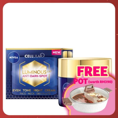 NIVEA LUMINOUS 630 Luminous 630 Night Cream 50ML