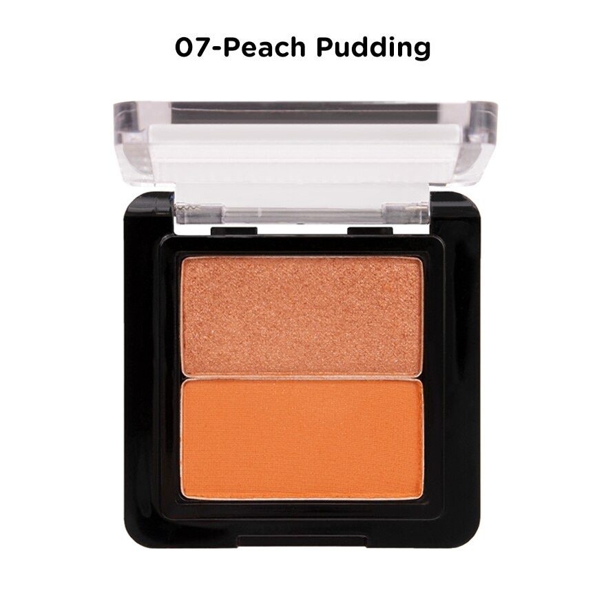 Hipster Duo Eye Shadow 07 Peach Pudding