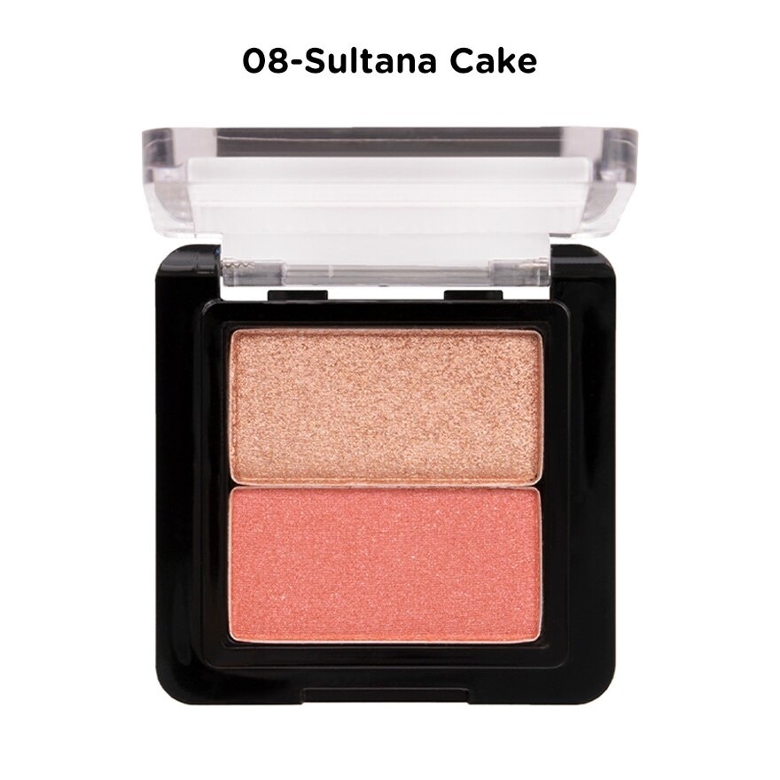 Hipster Duo Eye Shadow 08 Sultana Cake