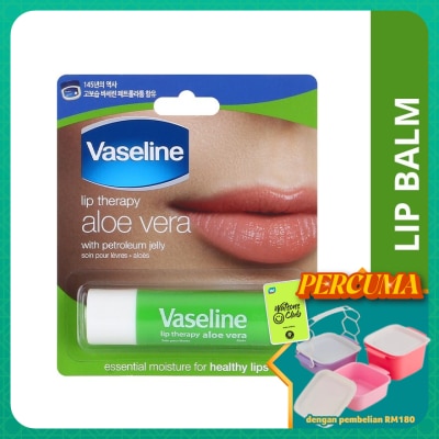 VASELINE - Lip Therapy Stick Aloe Vera 4.8g