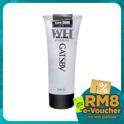 GATSBY Styling Gel Wet & Hard 200g