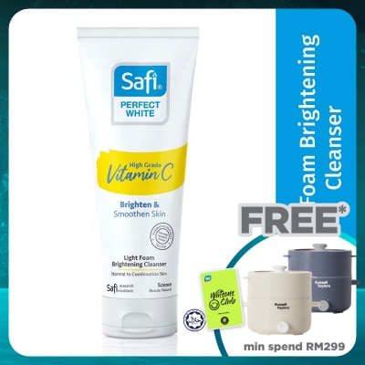 SAFI Perfect White Light Foam Brightening Cleanser