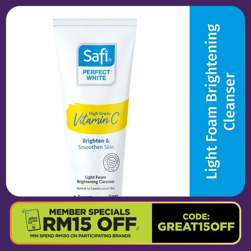 Perfect White Light Foam Brightening Cleanser