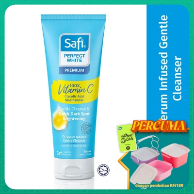 SAFI - Perfect White 3X Serum Infused Gentle Cleanser 100g