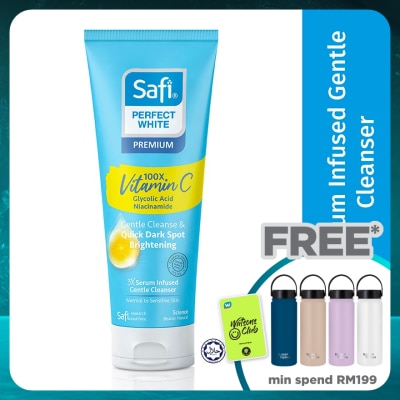 SAFI Perfect White 3X Serum Infused Gentle Cleanser 100g