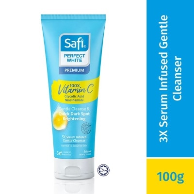 SAFI Perfect White 3X Serum Infused Gentle Cleanser 100g