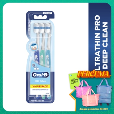 ORAL-B Ultrathin Pro Deep Clean Blister 3s