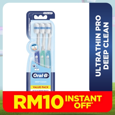 ORAL-B Ultrathin Pro Deep Clean Blister 3s