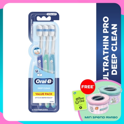 ORAL-B Ultrathin Pro Deep Clean Blister 3s