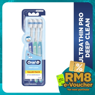 ORAL-B Ultrathin Pro Deep Clean Blister 3s