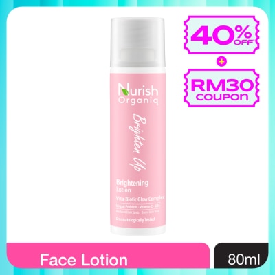 NURISH ORGANIQ Brightening Toner 80ml