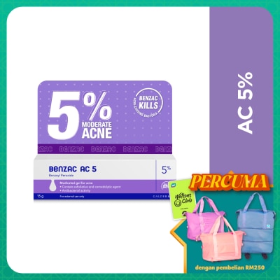 BENZAC Moderate Acne Gel 5% 15 gram