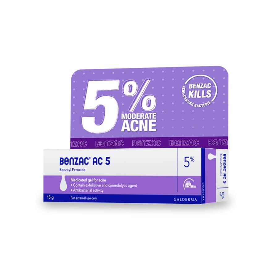 Moderate Acne Gel 5% 15 gram
