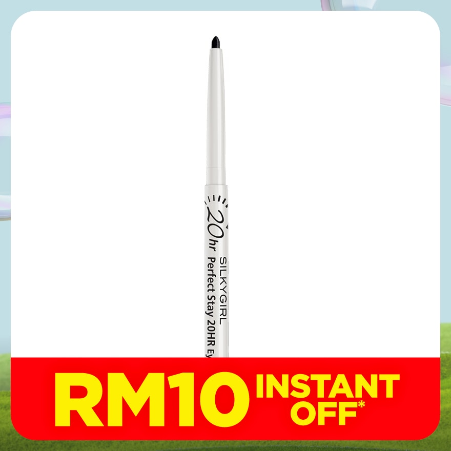 SILKYGIRL Perfect Stay 20HR Eyeliner 01 Blackest Black 1pc