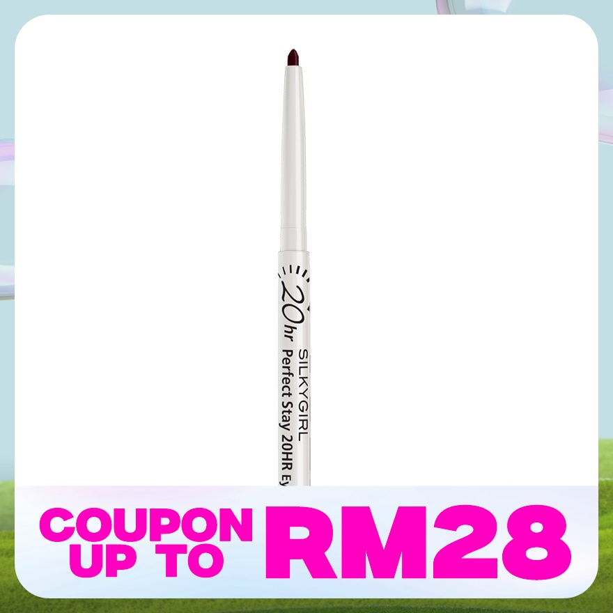 SILKYGIRL Perfect Stay 20HR Eyeliner 02 Dark Brown 1's