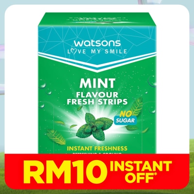 WATSONS Mint Breath Strips 1 x 24s