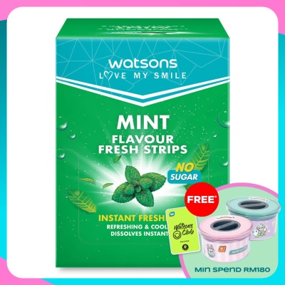 WATSONS Mint Breath Strips 1 x 24s