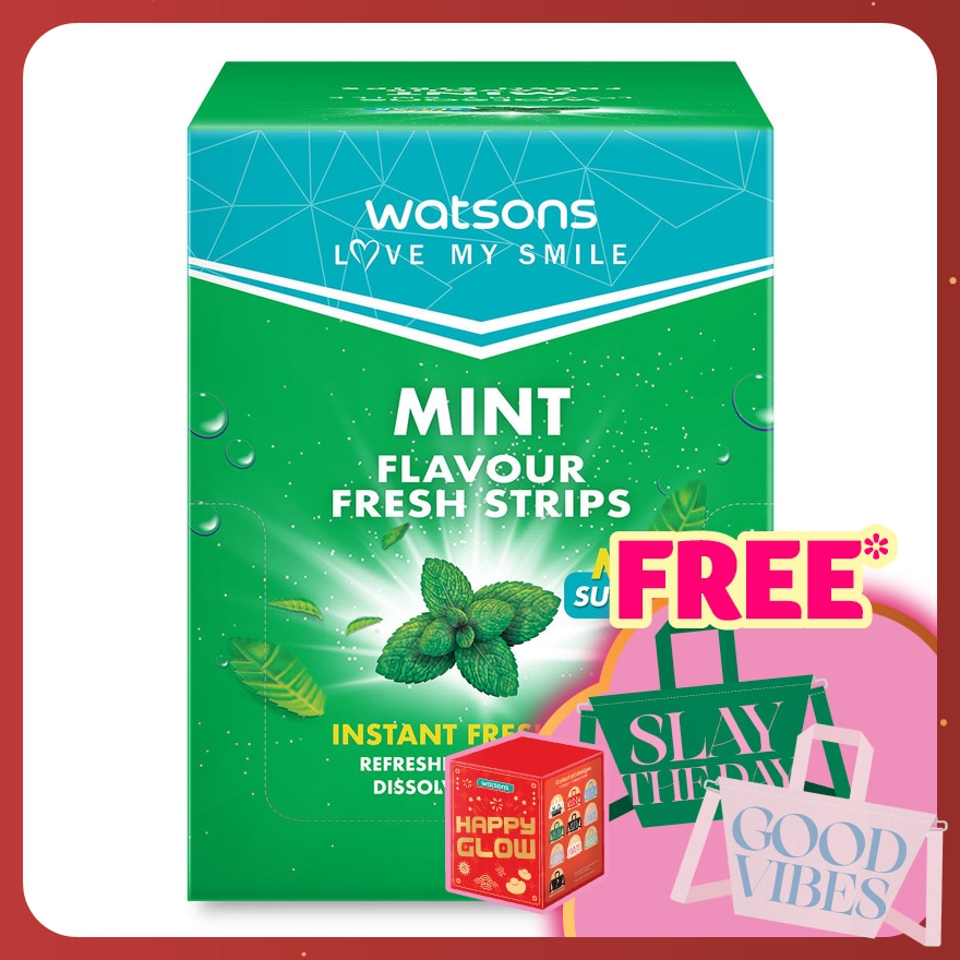 Mint Breath Strips 1 x 24s