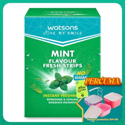 WATSONS - Mint Breath Strips 1 x 24s