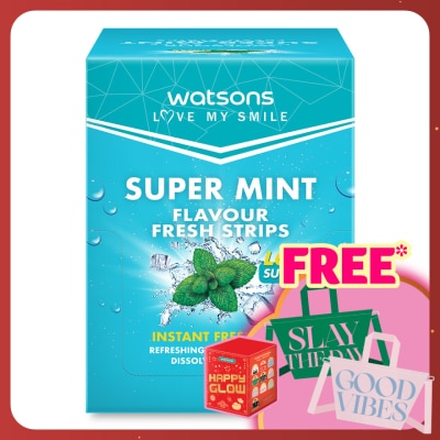 WATSONS Super Mint Breath Strips