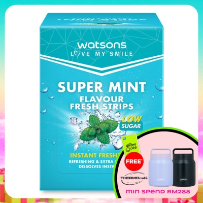 WATSONS - Super Mint Breath Strips