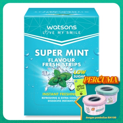 WATSONS Super Mint Breath Strips